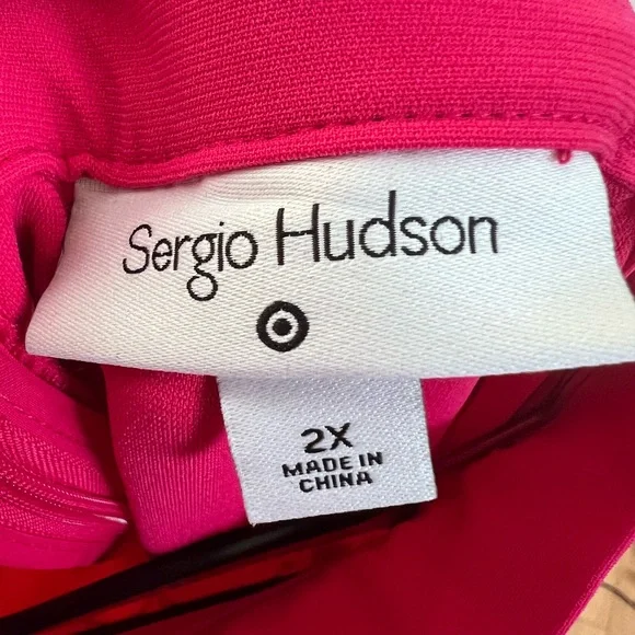 Sergio Hudson for Target Pink Balloon Sleeve Shift Dress - Picture 5 of 5